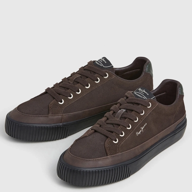 ZAPATILLAS HOMBRE PEPE JEANS  CAFÉ BEN EVOLUTION - 2