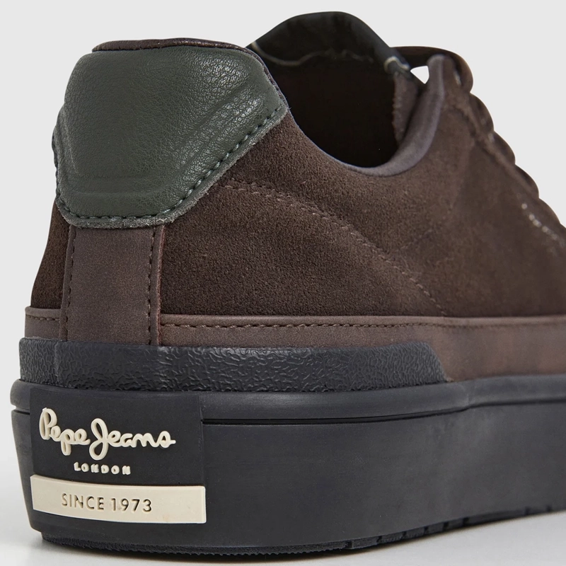 ZAPATILLAS HOMBRE PEPE JEANS  CAFÉ BEN EVOLUTION - 6
