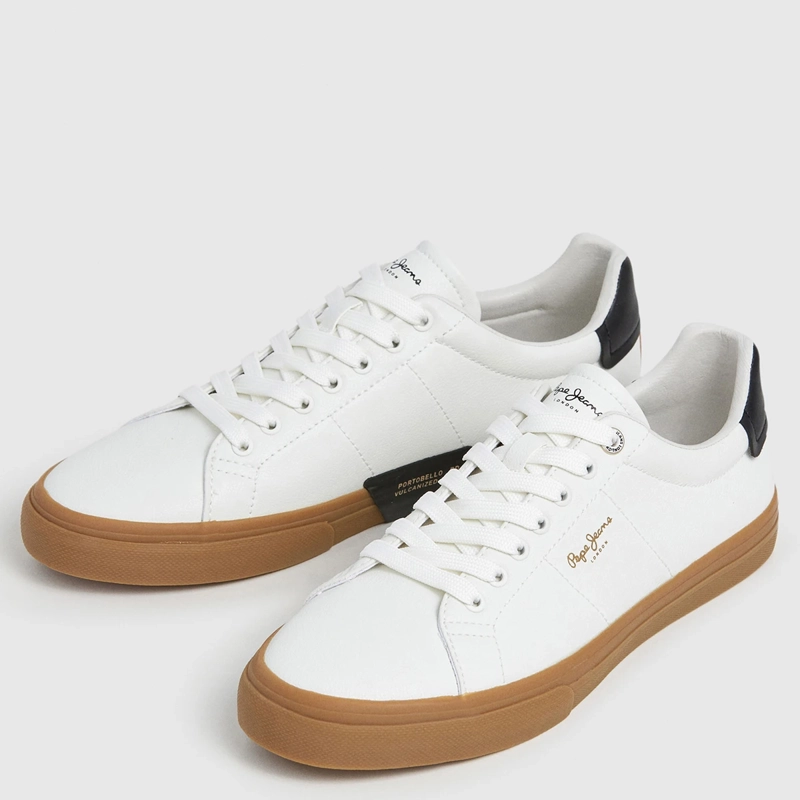 ZAPATILLAS HOMBRE PEPE JEANS BLANCO KENTON BASE - 2