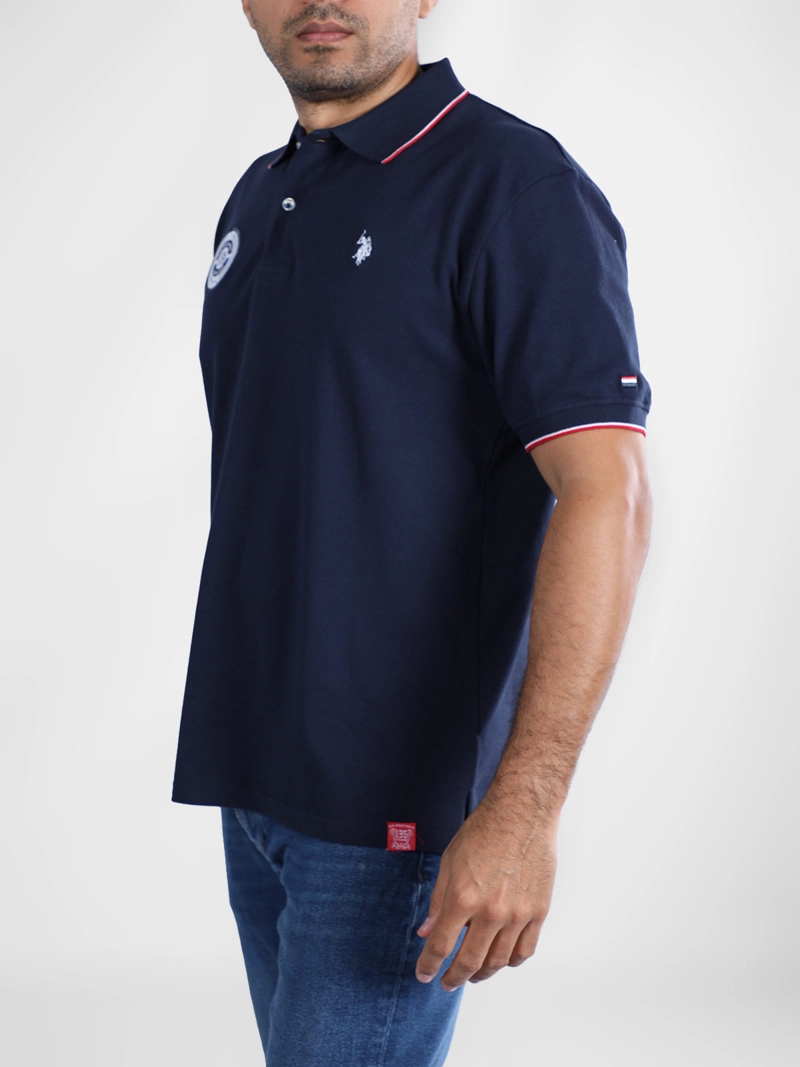 POLERA HOMBRE US POLO ASSN ALGODÓN MANGA CORTA - 3