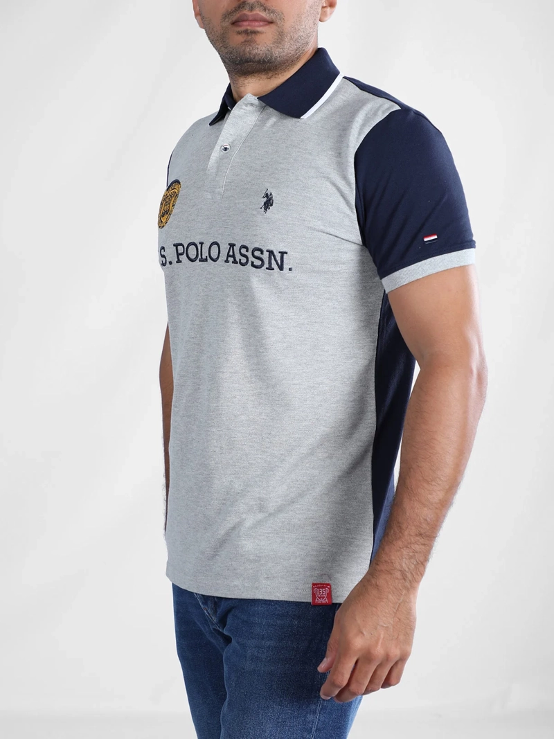 POLERA HOMBRE US POLO ASSN ALGODÓN MANGA CORTA - 3
