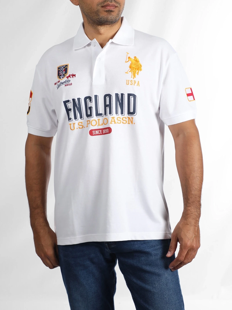 POLERA HOMBRE US POLO ASSN ALGODÓN MANGA CORTA - 1