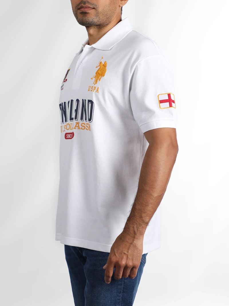POLERA HOMBRE US POLO ASSN ALGODÓN MANGA CORTA - 3