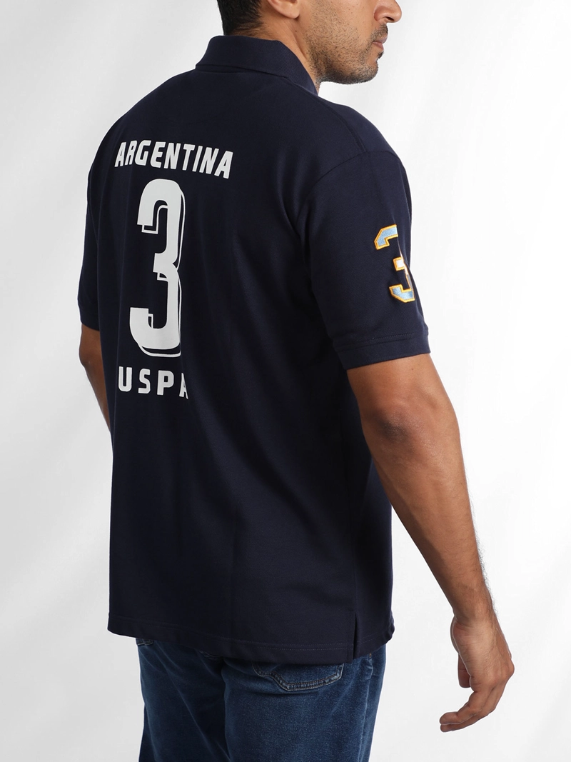 POLERA HOMBRE US POLO ASSN ALGODÓN MANGA CORTA - 2