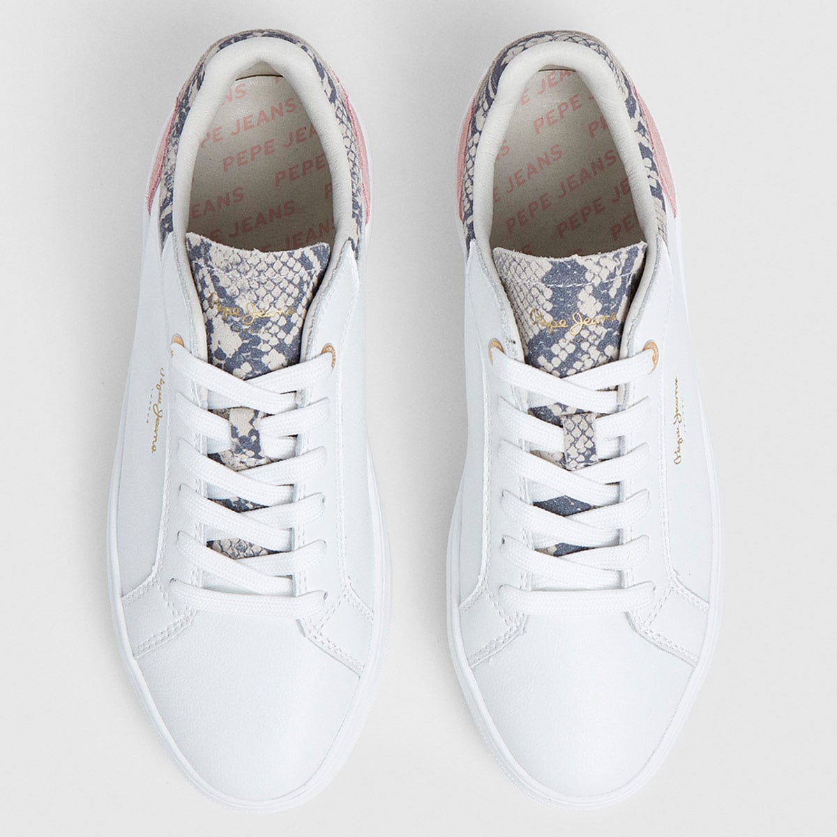 ZAPATILLAS MUJER PEPE JEANS CASUALES BLANCO CAMDEN TWIST - 3