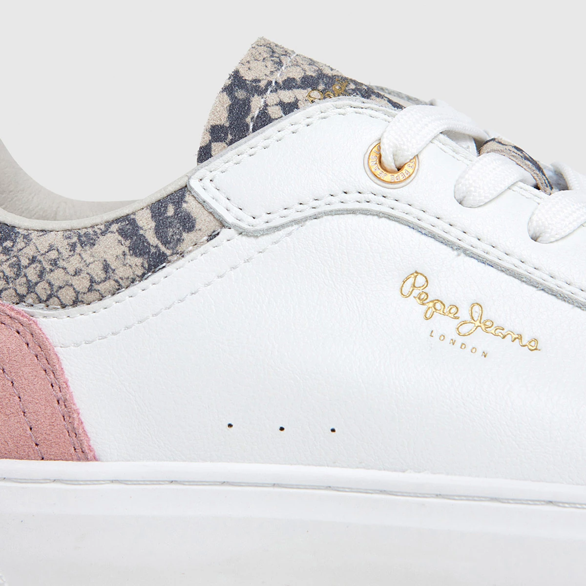 ZAPATILLAS MUJER PEPE JEANS CASUALES BLANCO CAMDEN TWIST - 5