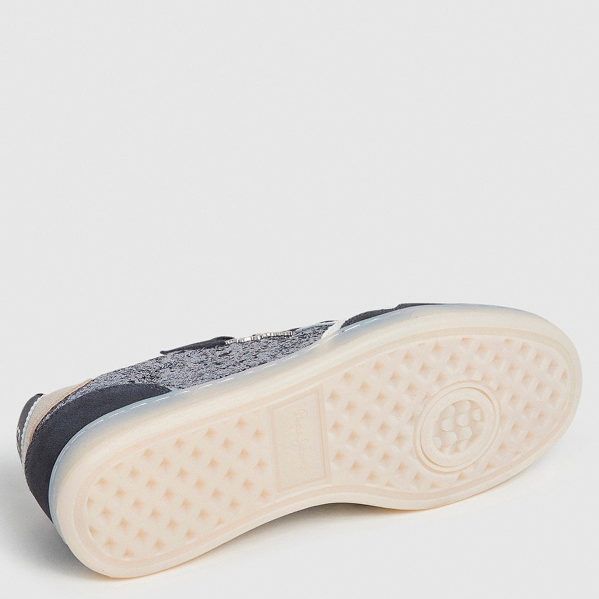 ZAPATILLAS MUJER PEPE JEANS CASUALES NEGRO BALL GLITTER - 4