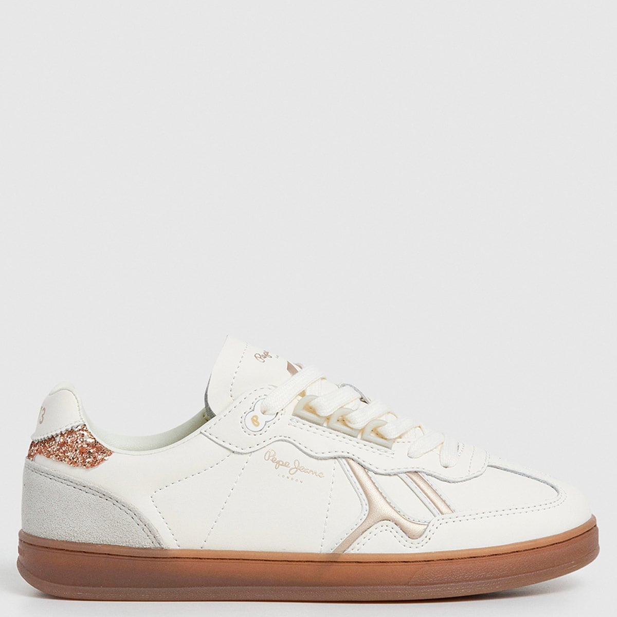 ZAPATILLAS MUJER PEPE JEANS CASUALES BLANCO BALL BASIC - 1