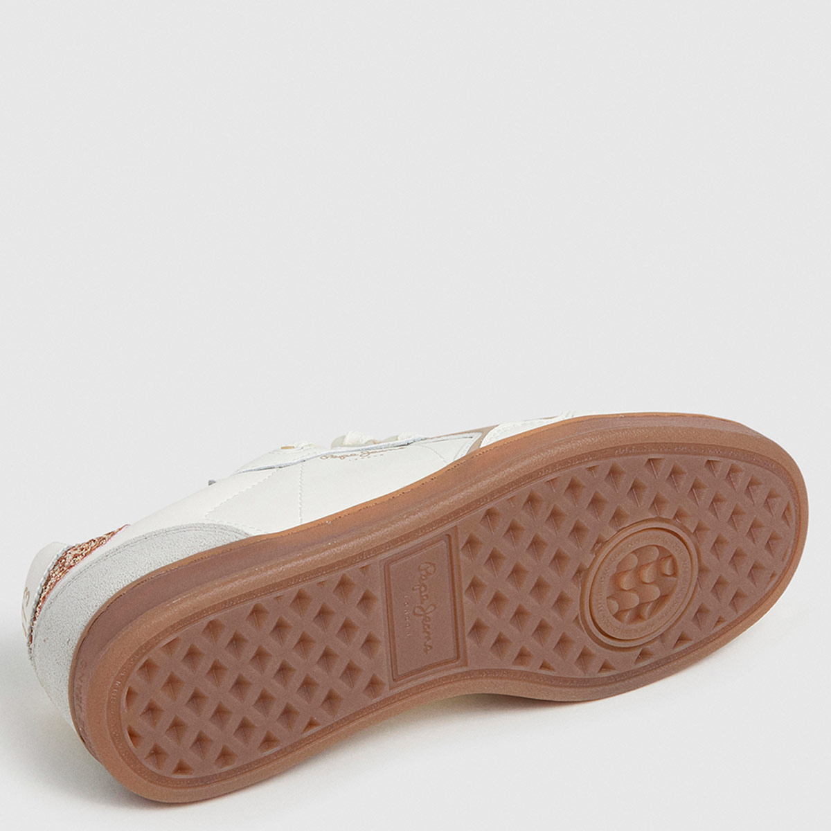 ZAPATILLAS MUJER PEPE JEANS CASUALES BLANCO BALL BASIC - 4