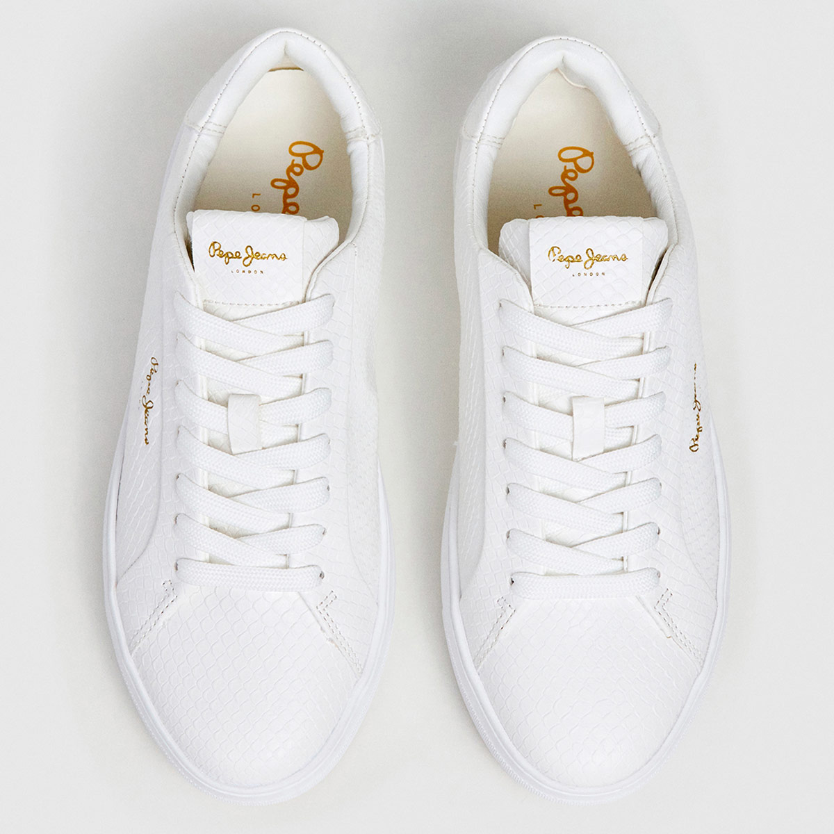 ZAPATILLAS MUJER PEPE JEANS CASUALES BLANCO CAMDEN RUMP - 3