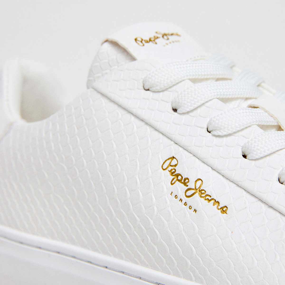 ZAPATILLAS MUJER PEPE JEANS CASUALES BLANCO CAMDEN RUMP - 6