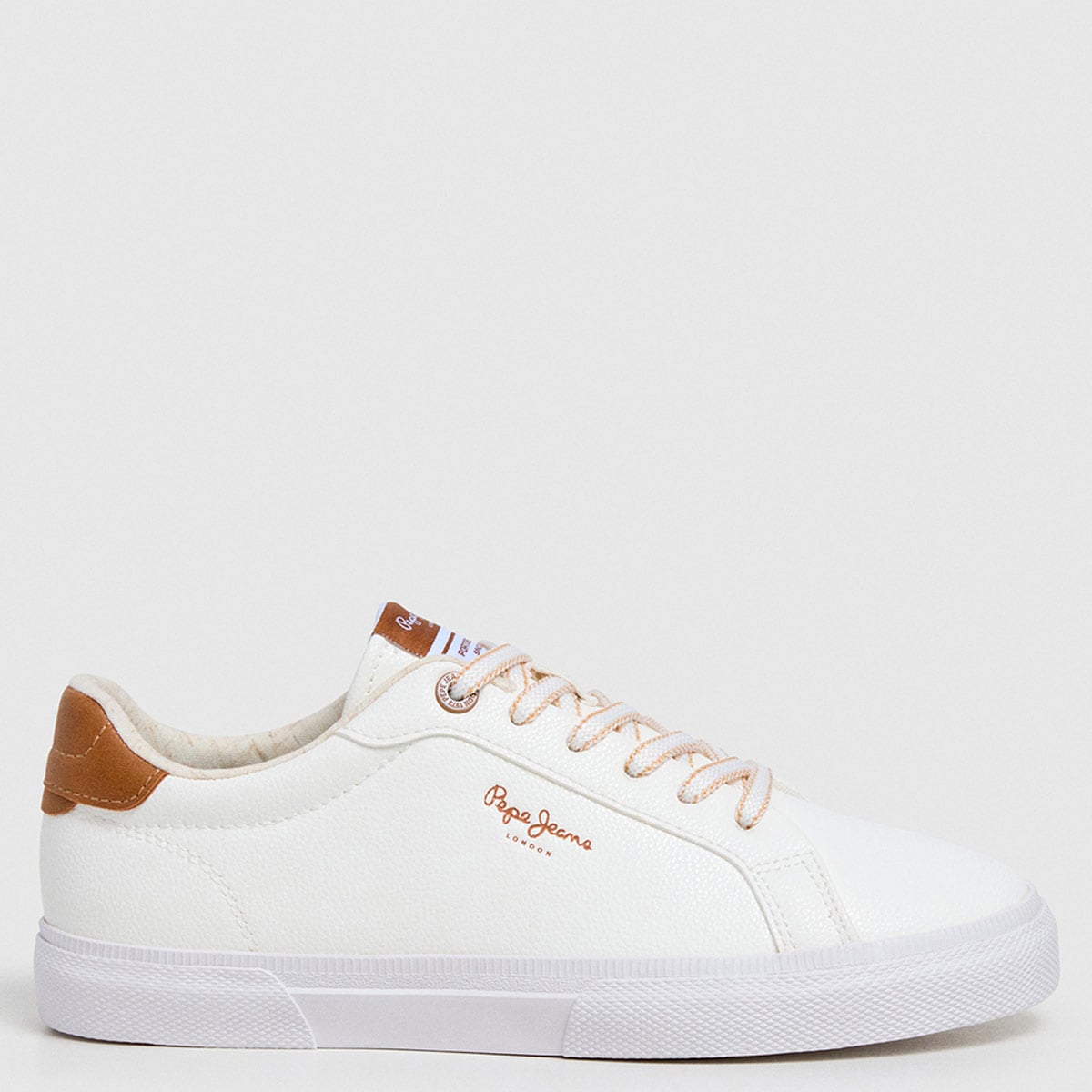 ZAPATILLAS MUJER PEPE JEANS CASUALES BLANCO KENTON MAX - 1