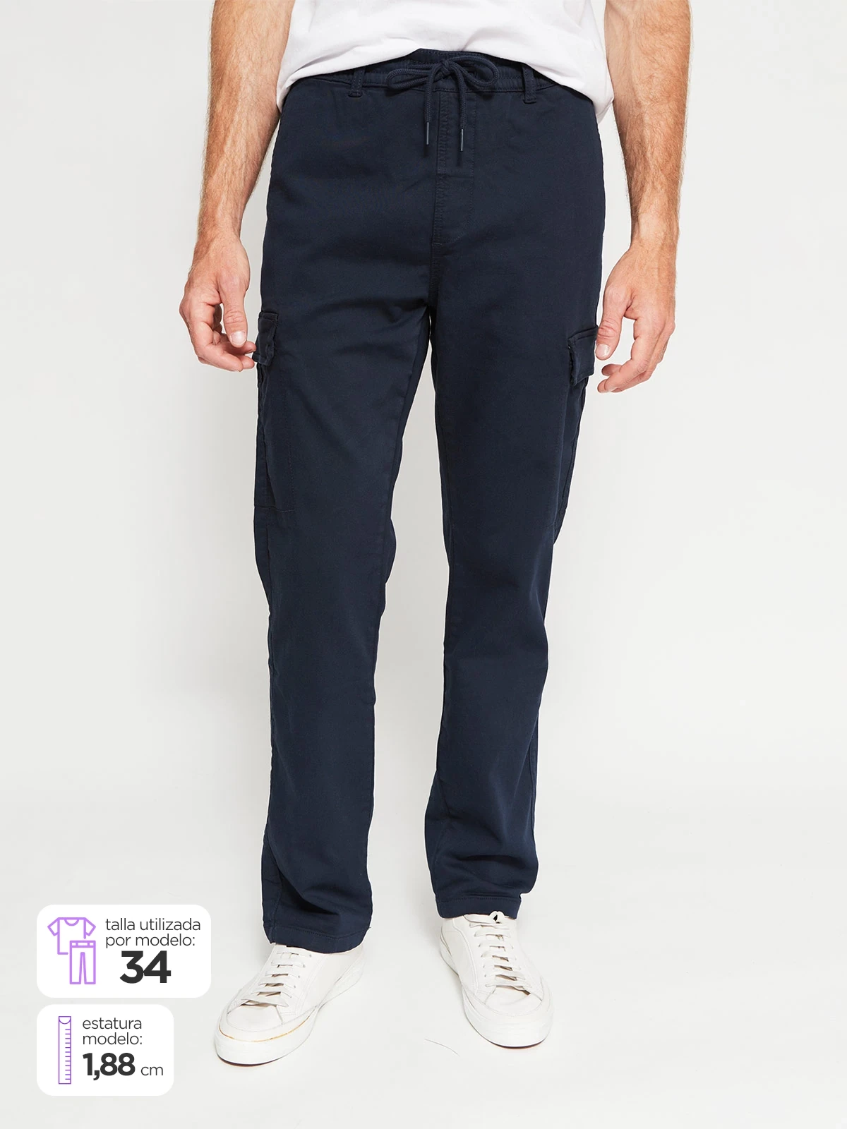 PANTALÓN HOMBRE PEPE JEANS ALGODÓN CARGO - 1