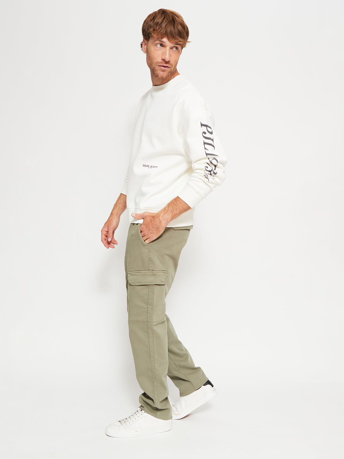 PANTALÓN HOMBRE PEPE JEANS ALGODÓN CARGO - 4