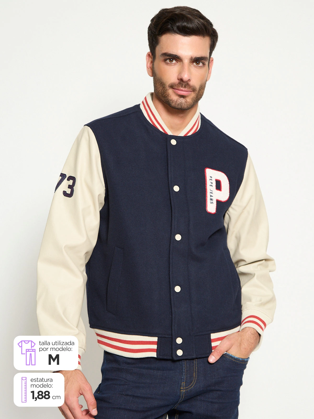 CHAQUETA HOMBRE PEPE JEANS ALGODÓN  - 1