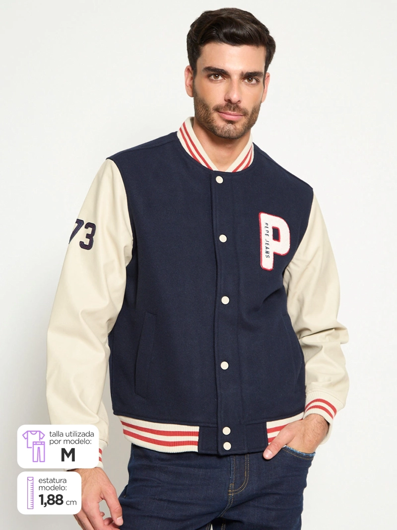 CHAQUETA HOMBRE PEPE JEANS ALGODÓN  - 1