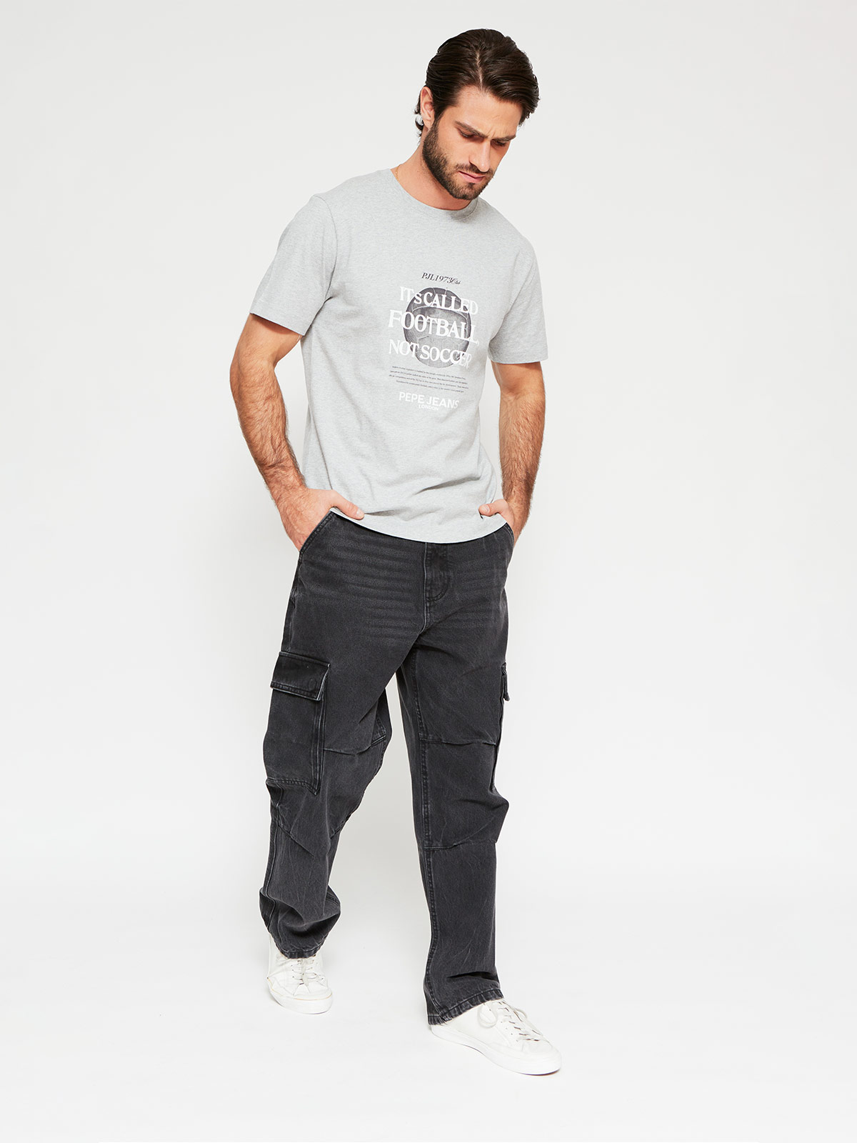 POLERA HOMBRE PEPE JEANS ALGODÓN MANGA CORTA - 4