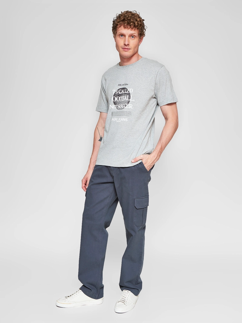 POLERA HOMBRE PEPE JEANS ALGODÓN MANGA CORTA - 4