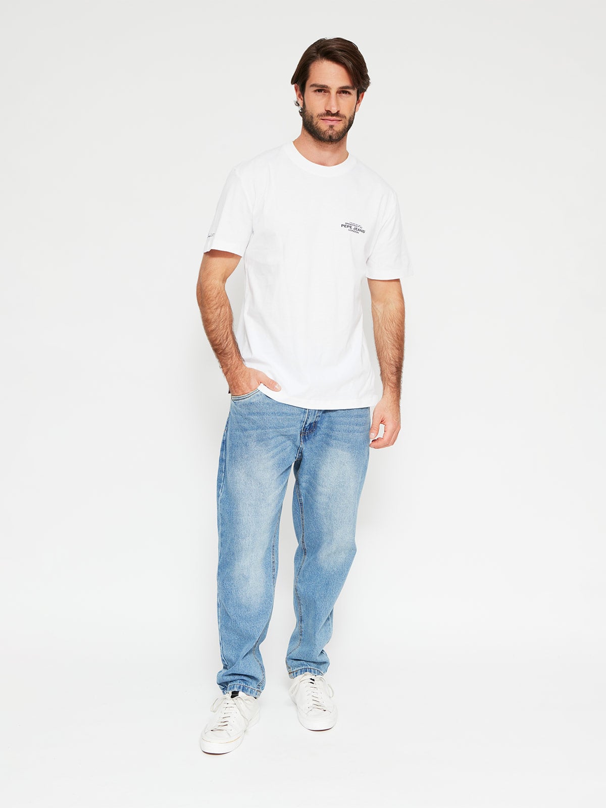 POLERA HOMBRE PEPE JEANS ALGODÓN MANGA CORTA - 4