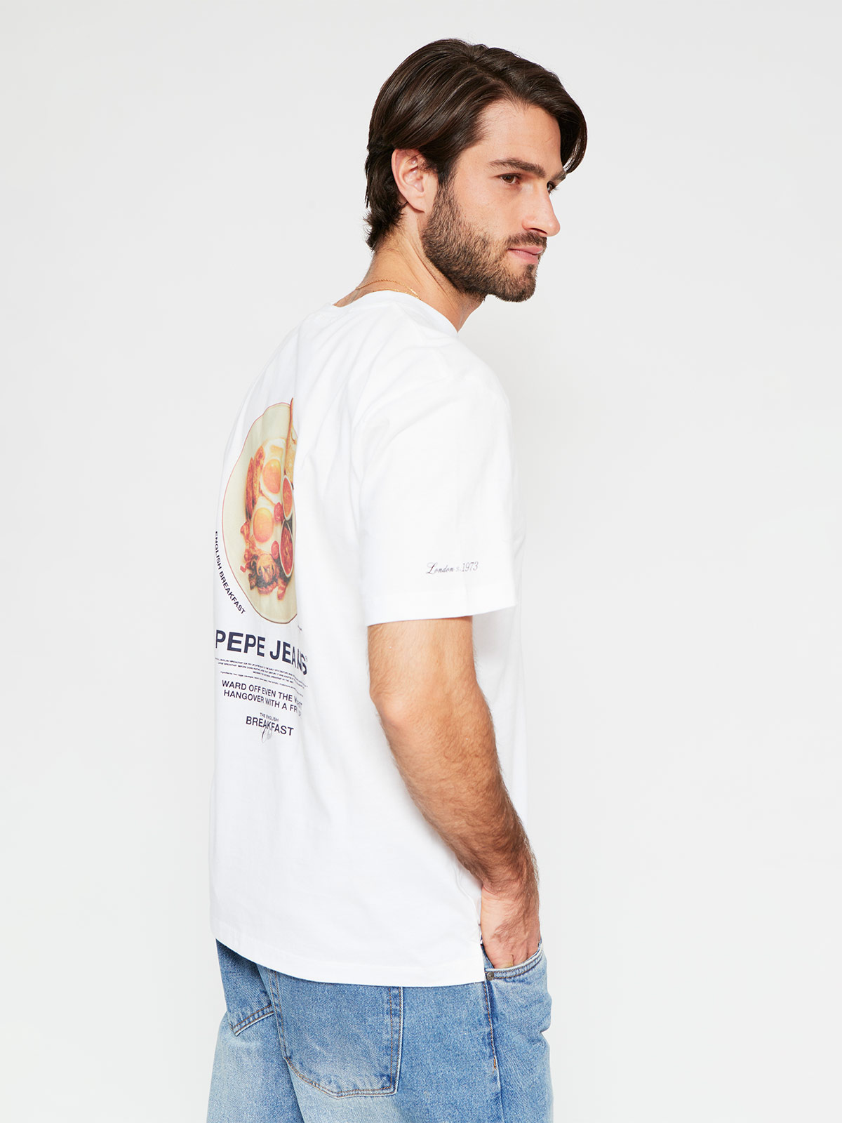 POLERA HOMBRE PEPE JEANS ALGODÓN MANGA CORTA - 2