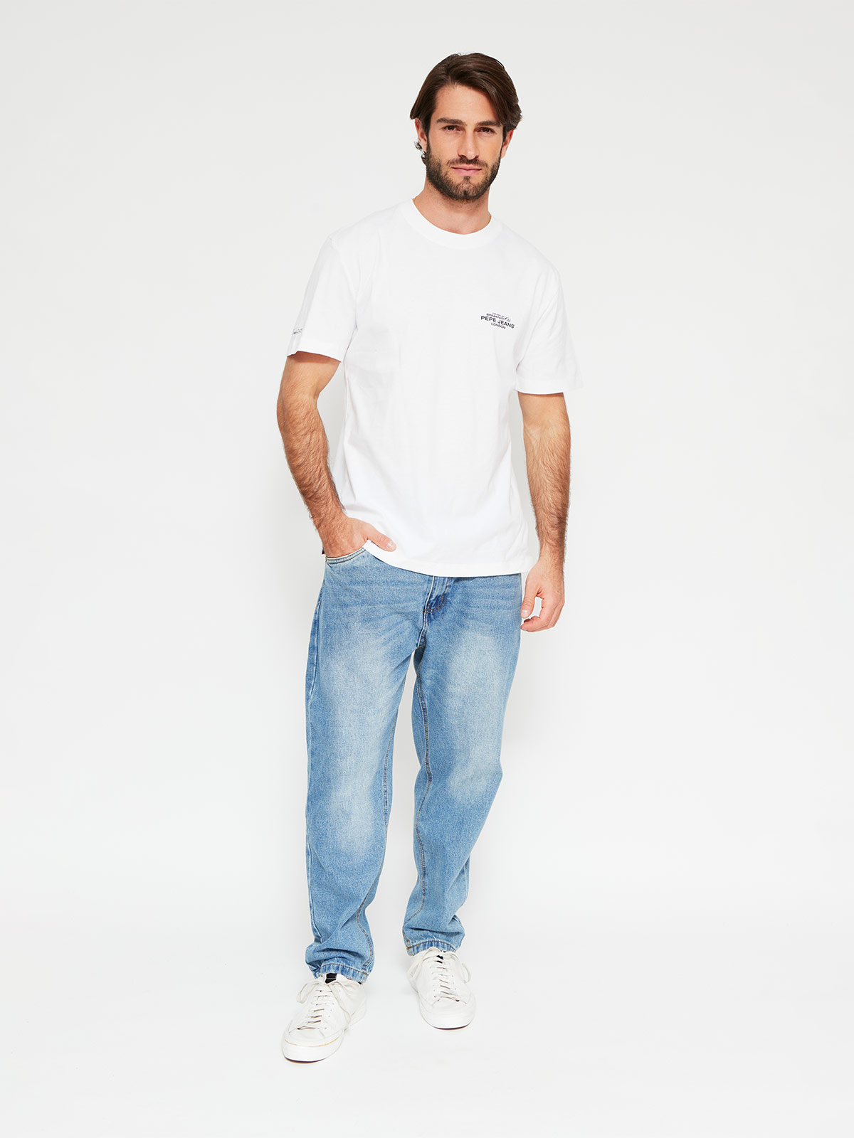 POLERA HOMBRE PEPE JEANS ALGODÓN MANGA CORTA - 4