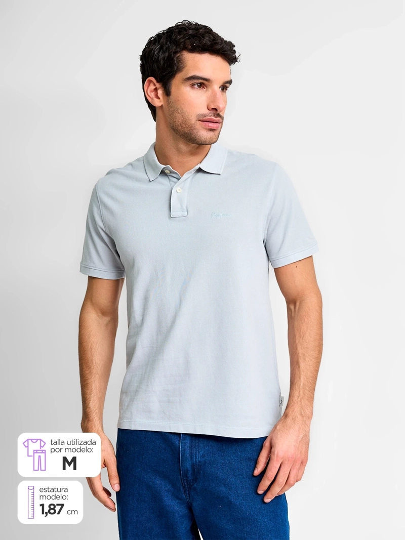 POLERA HOMBRE PEPE JEANS ALGODÓN MANGA CORTA