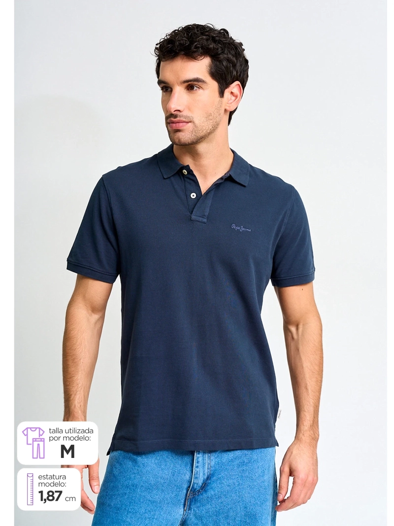 POLERA HOMBRE PEPE JEANS ALGODÓN MANGA CORTA