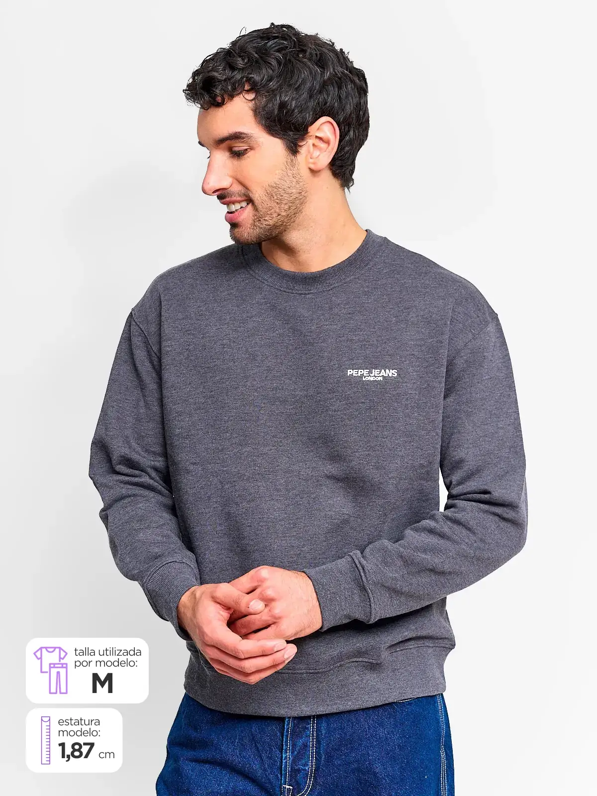 POLERÓN HOMBRE PEPE JEANS ALGODÓN - 1