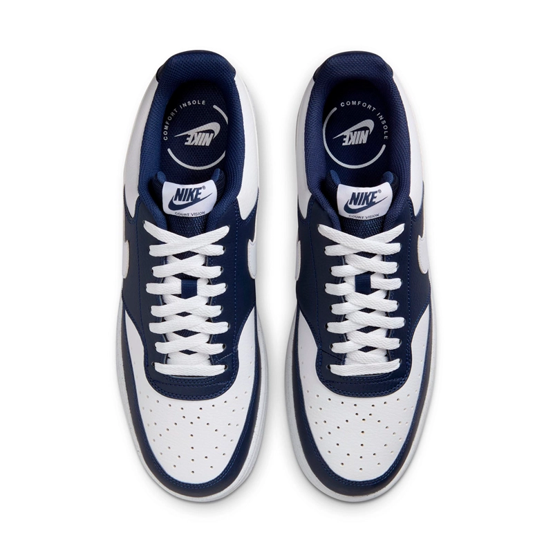 ZAPATILLAS HOMBRE NIKE URBANO AZUL COURT VISION LOW - 4