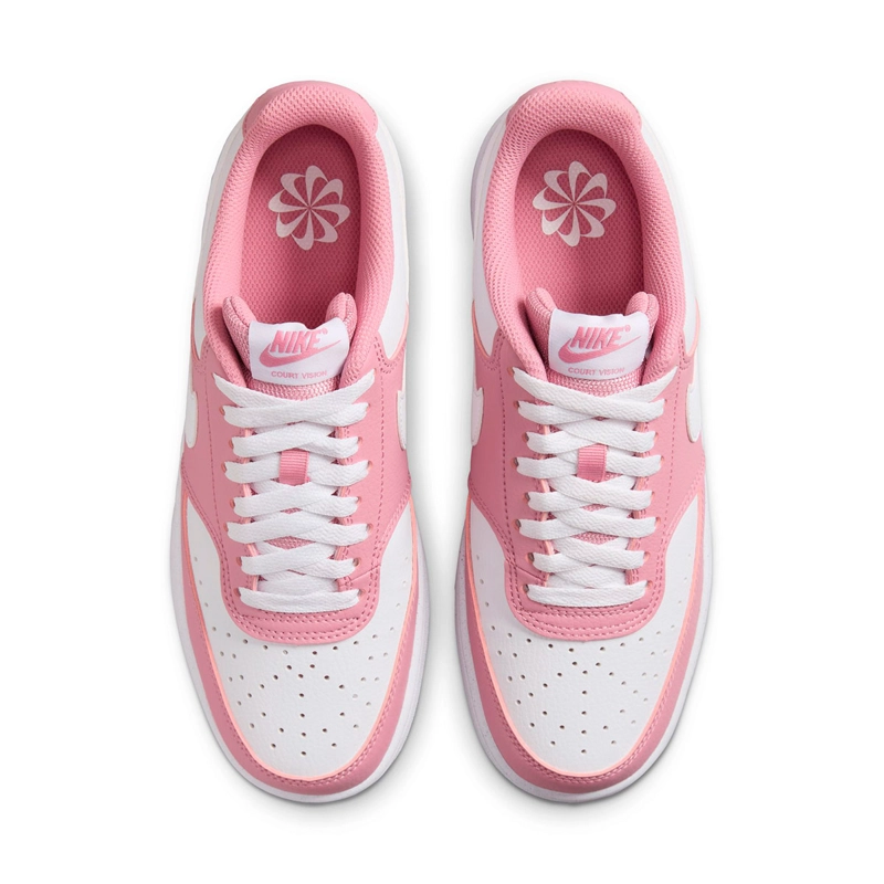 ZAPATILLAS MUJER NIKE URBANO ROSADO COURT VISION LOW NEXT NATURE - 4