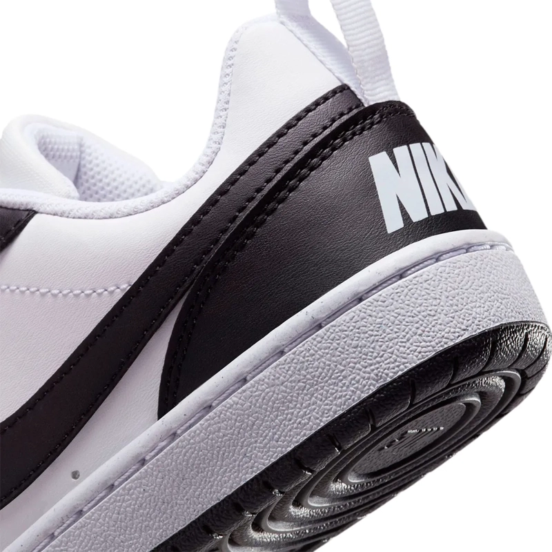 ZAPATILLAS NIÑO NIKE URBANO NEGRO COURT BOROUGH LOW RECRAFT - 8