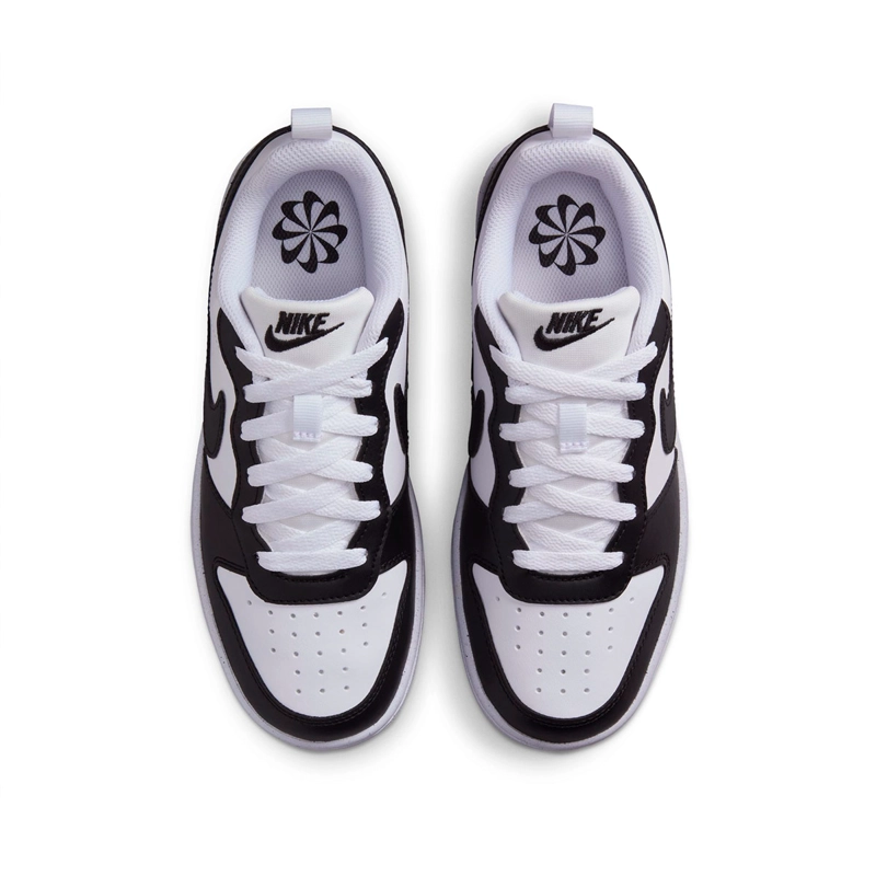 ZAPATILLAS NIÑO NIKE URBANO NEGRO COURT BOROUGH LOW RECRAFT - 4
