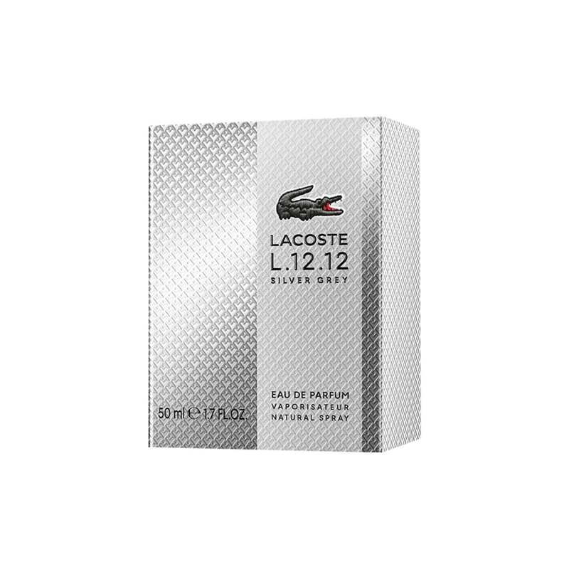 PERFUME LACOSTE L.1212 SILVER GRAY HOMBRE EDP 50 ML EDICIÓN LIMITADA - 2
