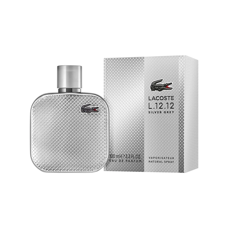 PERFUME LACOSTE L.1212 SILVER GRAY HOMBRE EDP 100 ML - 3