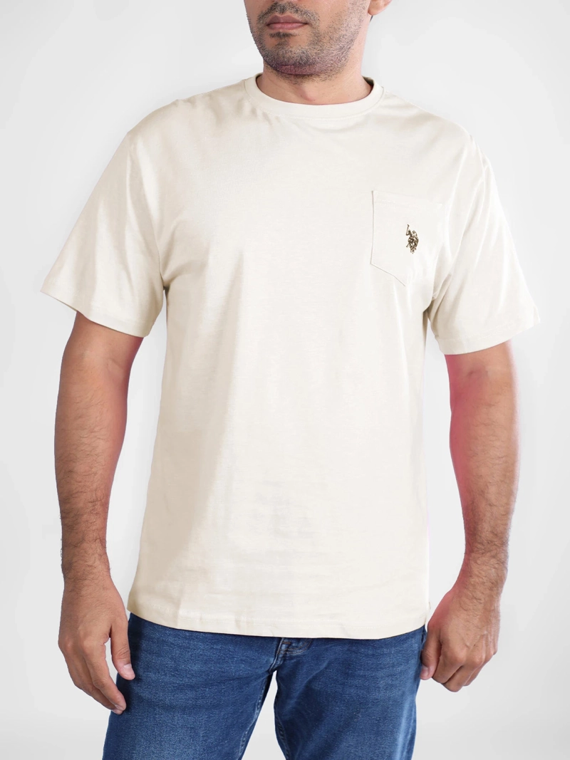 POLERA HOMBRE US POLO ASSN ALGODÓN MANGA CORTA - 1