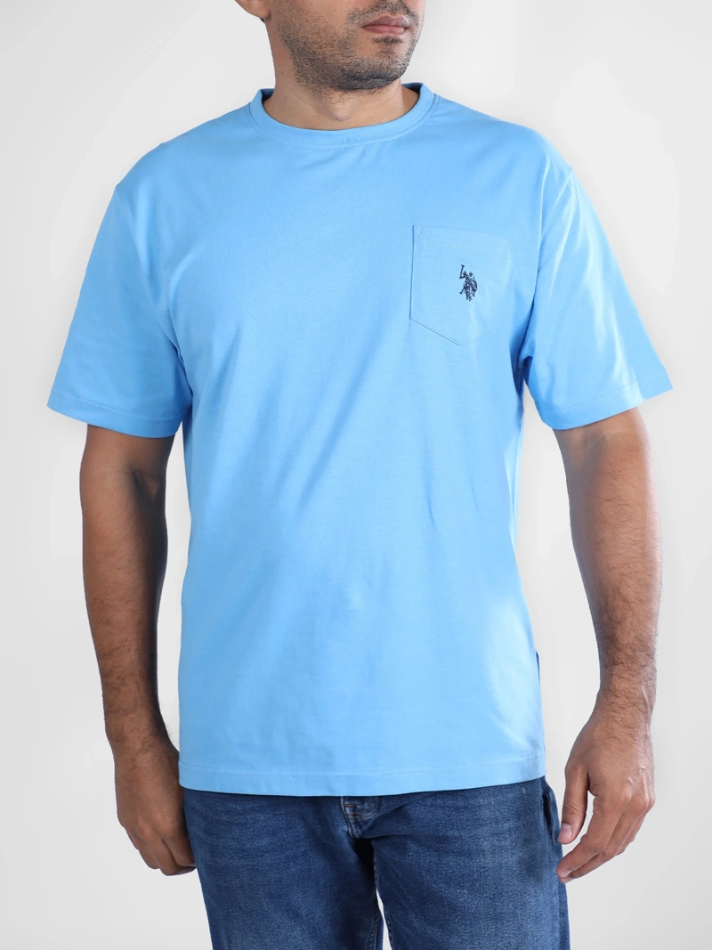 POLERA HOMBRE US POLO ASSN ALGODÓN MANGA CORTA - 1