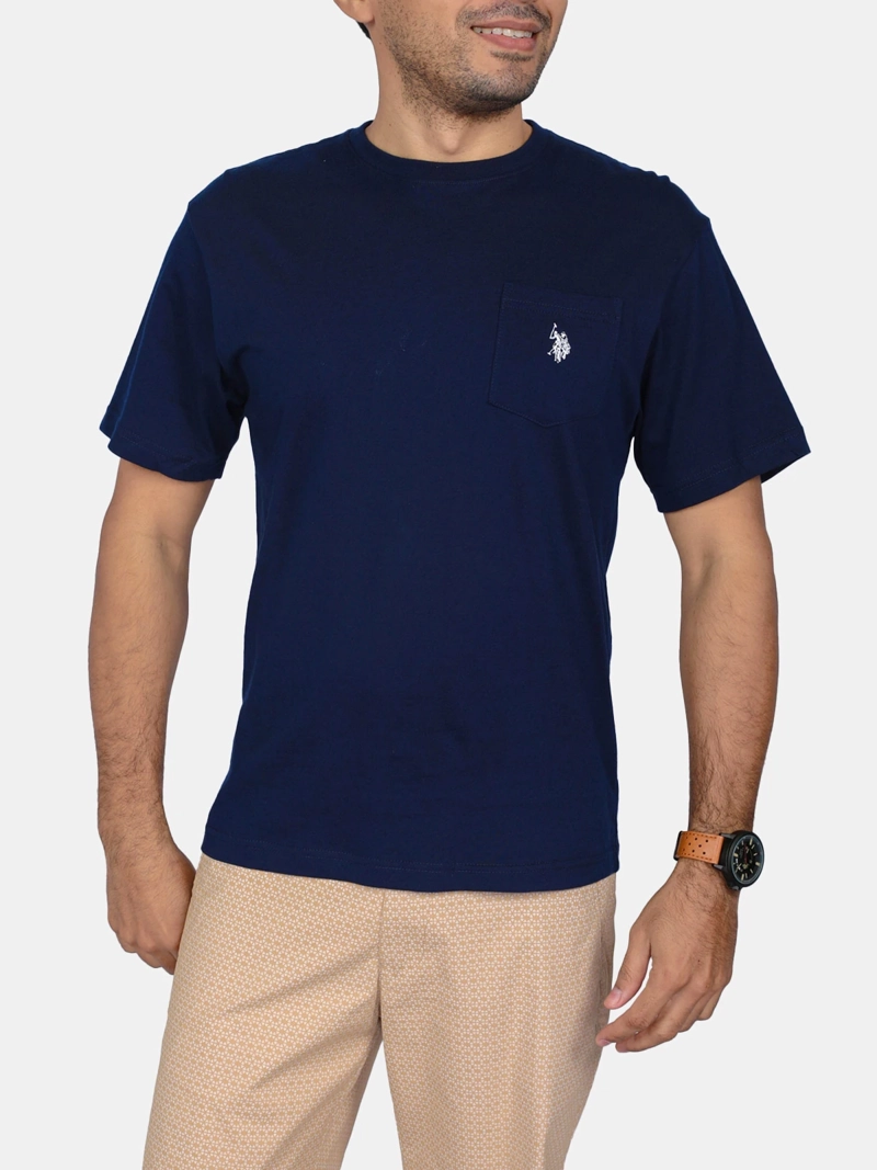 POLERA HOMBRE US POLO ASSN ALGODÓN MANGA CORTA