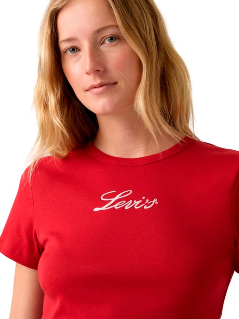POLERA MUJER LEVI'S MANGA CORTA - 4