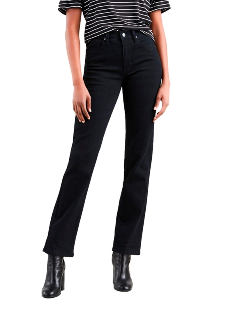 JEANS MUJER LEVI'S ALGODÓN 724 HIGH RISE STRAIGHT - 1