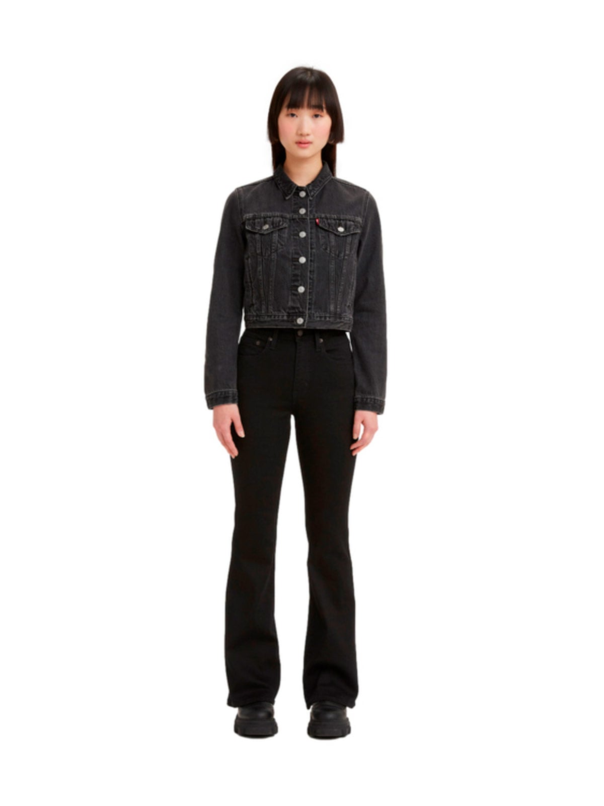 JEANS MUJER LEVI'S 726 HIGH RISE FLARE - 1