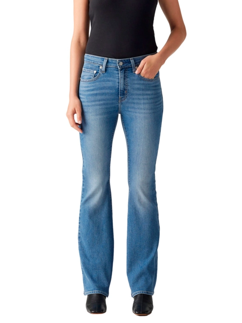 JEANS MUJER LEVI'S 726 HIGH RISE FLARE - 1