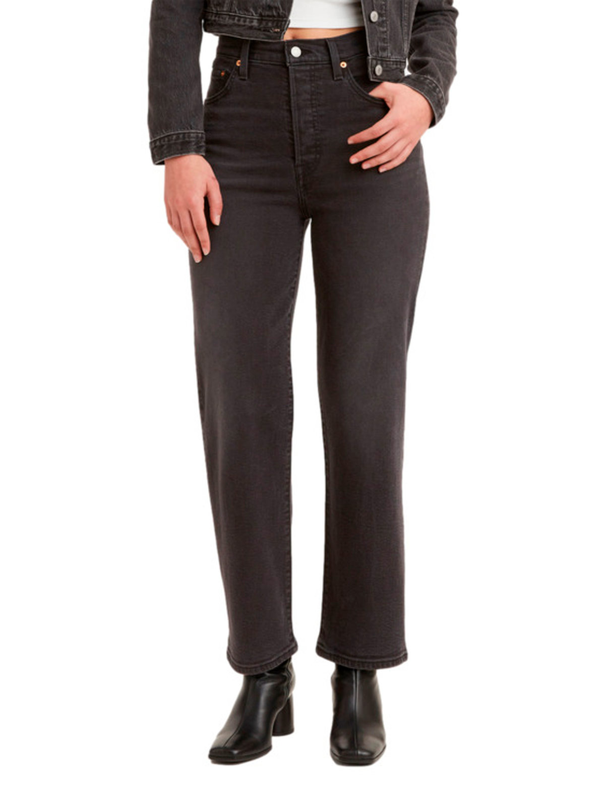 JEANS MUJER LEVI'S RIBCAGE STRAIGHT ANKLE - 2