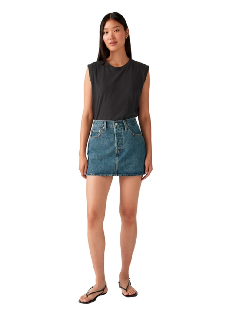 FALDA MUJER LEVI'S ALGODÓN  - 1