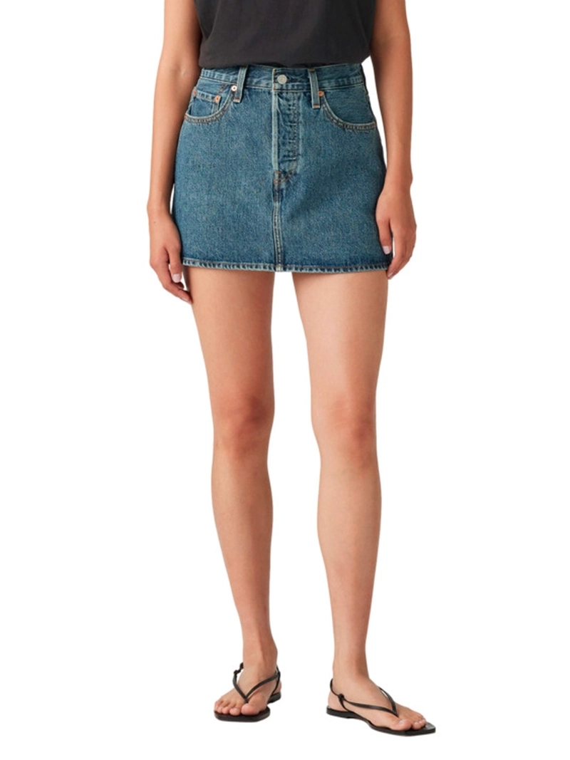 FALDA MUJER LEVI'S ALGODÓN  - 2