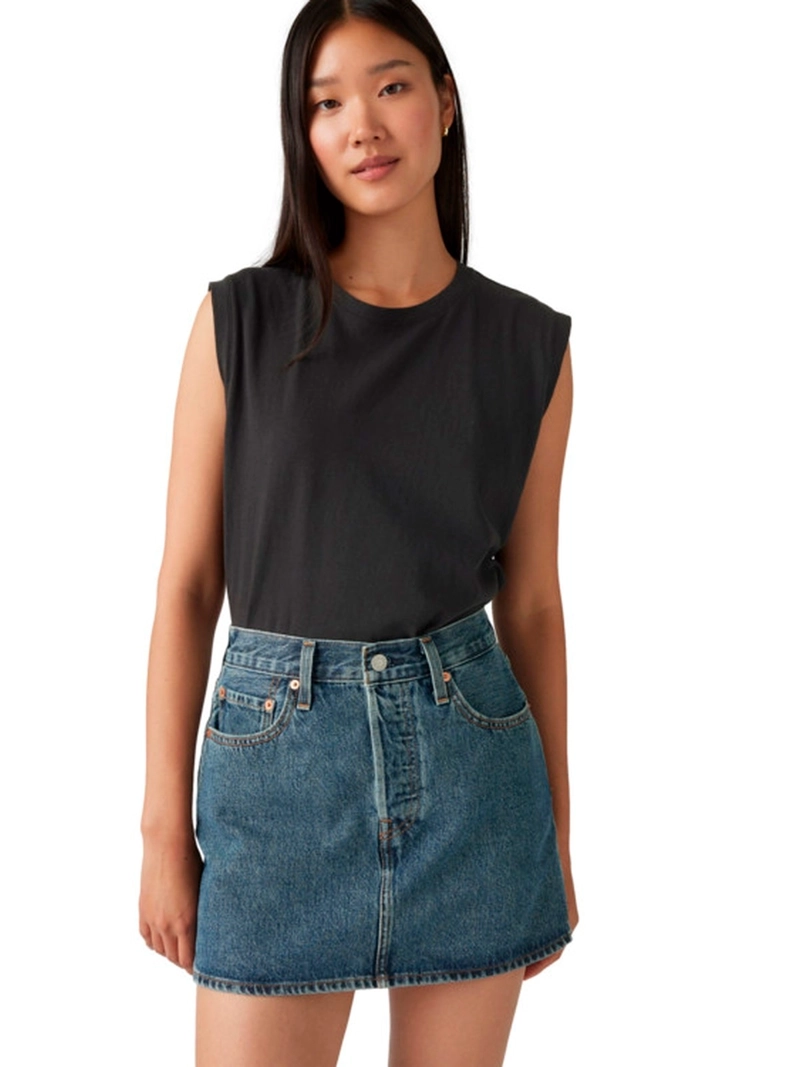 FALDA MUJER LEVI'S ALGODÓN  - 4
