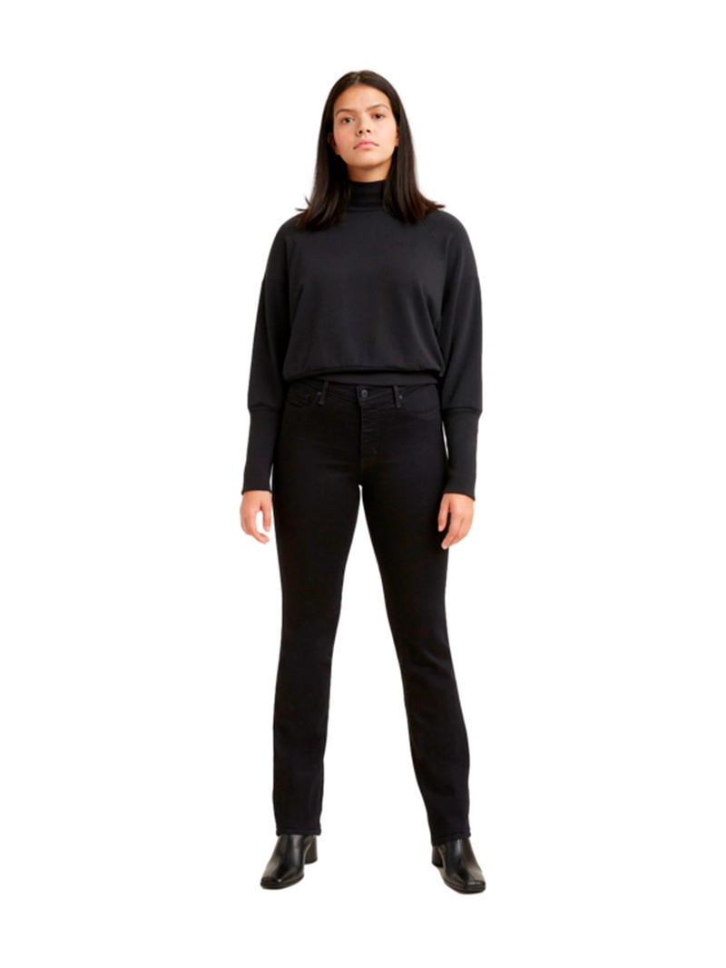 JEANS MUJER LEVI'S ALGODÓN 314 STRAIGHT FIT - 1