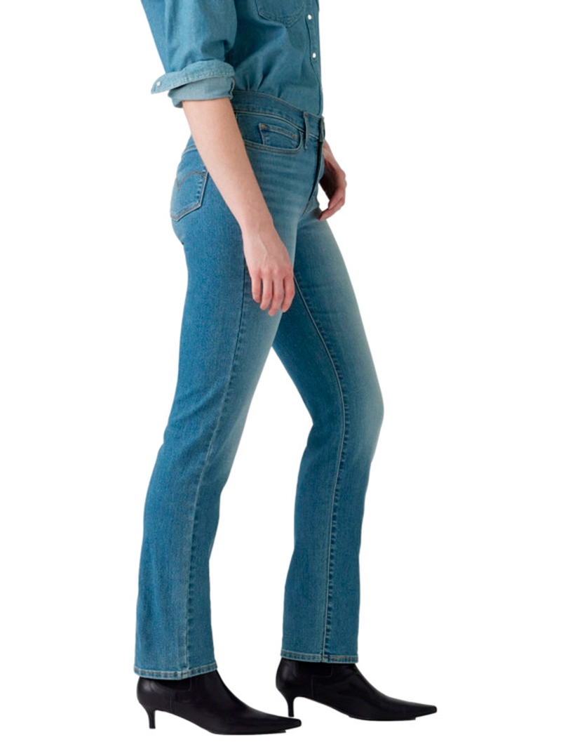 JEANS MUJER LEVI'S ALGODÓN 314 STRAIGHT - 3