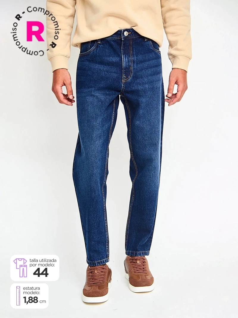 JEANS HOMBRE INDEX ALGODÓN STANDARD FIT - 1