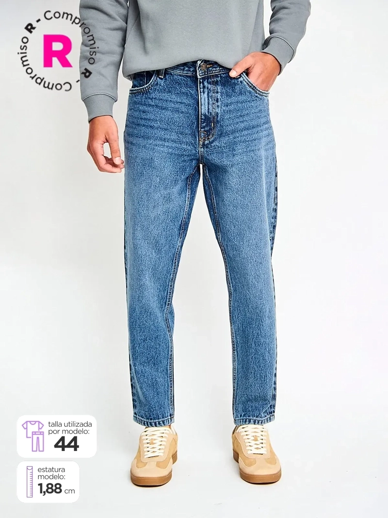 JEANS HOMBRE INDEX ALGODÓN STANDARD FIT - 1