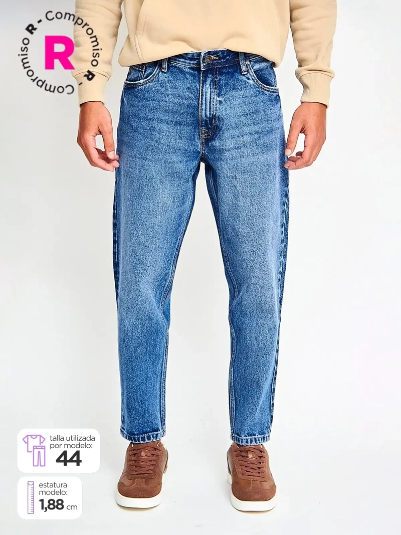 JEANS HOMBRE INDEX ALGODÓN STANDARD FIT - 1